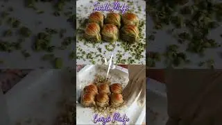 Tarafını Seç Fıstıklı mı - Cevizli mi? #baklava #keşfet