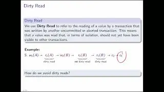 ACID and Concurrency Control (Part 2)