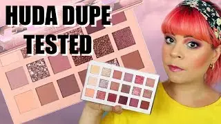 Huda Beauty the New Nude palette DUPE | Alter ego Daydream palette