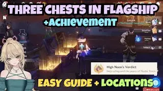 How To Unlock Three Chests Inside The Flagship | Genshin Impact Nod Krai