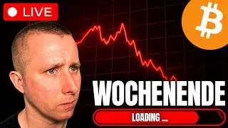 🔴 LIVE Bitcoin Trading! Was passiert DIESES Wochenende mit Bitcoin?