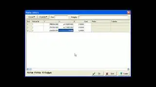 netcad ile koordinat tablosu olusturma