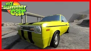DIRIGI O CARRO AMARELO DO MY SUMMER CAR! BeamNG.drive