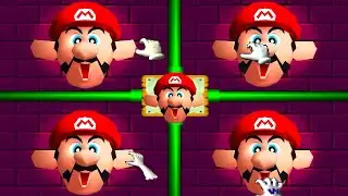 Mario Party 2 Minigames - All 4 Player Free-For- All Minigames