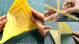 Hyperbolic Paper Folding Turns A Plane Paper Into Modular Curve