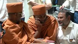 P.P.Prabodh Swamiji Maharaj - Heathrow Airport Darshan 12/09/2023