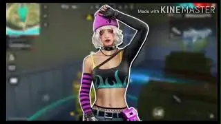 Free fire new character Dasha skill ability test. FreeFire,!