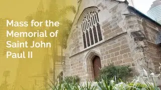 (2024.10.22) 2024.10.22 - 8am  Mass for the Memorial of Saint John Paul II