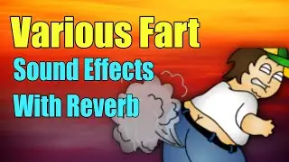 Various Fart Sound Effects With Reverb  😂 😂