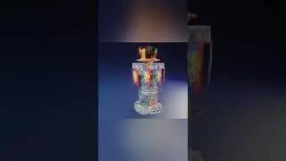 3D модель, башня замка, для игры 😎 