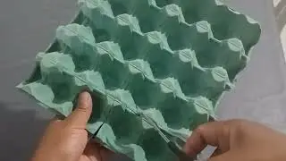 Ideia com caixa de ovos decoracao de natal enfeite de natal reciclagem criativa faça voce mesmo