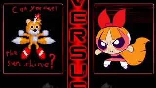 M.U.G.E.N: Tails Doll & Rare Akuma Vs DGBlossom