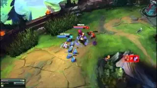 Ryze vs Teemo laning as normal