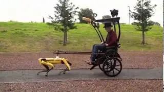 Adam Savage's @testedcom experiments with the Spot robot from Boston Dynamics  