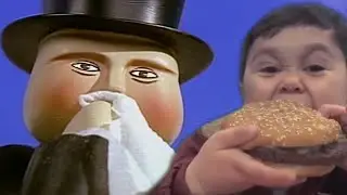 The Burger and Pitzah Guys Have A Lovely Picnic Supper With The Fat Controller