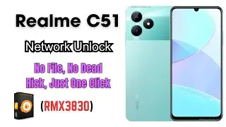Realme C51 RMX3930 Network Unlock One Click Unlock Tool