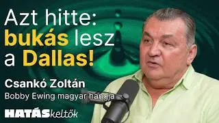 „Olyan színészeket szinkronizálhatok, akik én soha nem lehetek” │ Csankó Zoltán