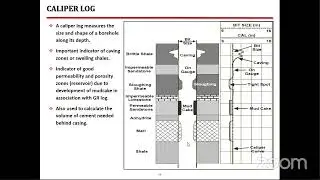 Webinar on Interpretation of basic LWD/Wireline Logs