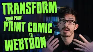 Convert Print comics to Webtoon Format