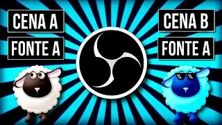 Como clonar OU fazer o espelhamento de fontes no OBS Studio - ajuda DEMAIS!