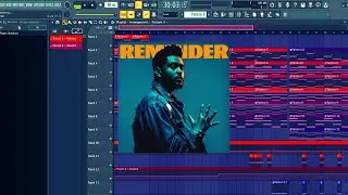The Weeknd - Reminder (Fl Studio Remake) [100% Accurate]