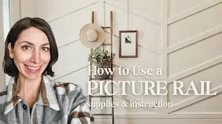 How to Install Picture Rail Hardware