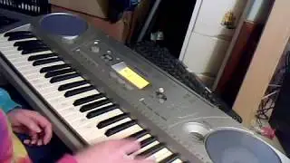 practising a little piano :)