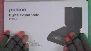 Polono Postal Digital Shipping Package Scale w Hold, Tare Function & 6 Weighing Modes @Nelkoprint