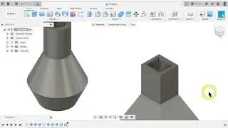 Fusion 360. Выдавливание и оболочка