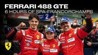 Ferrari 488 GTE | 6 Hours of Spa-Francorchamps: Ferrari 488 GTE Wins at Spa, L.Wadoux Makes History