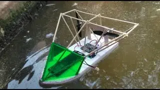 How To Make Boat With Remote Control- crazy creation