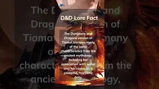 Origin of Tiamat. #dndfun #dungeonsanddragons #dndlore #tiamat