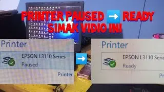 CARA MEMPERBAIKI PRINTER PAUSED DI SEMUA PRINTER
