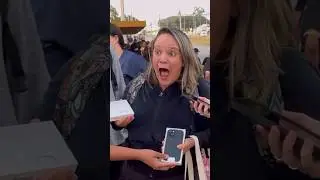 ELA GANHOU UM IPHONE 15😱😱😱 Já me segue que você pode ser o próximo!😎 Qual cidade eu devo ir?