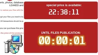 Windows Update packed with Ransomware