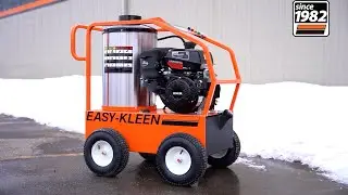 Easy- Kleen's Commercial Hot Water Gas- Oil Fired Kohler Engine Pressure Washer EZO4035G-K-GP-120