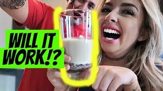 MAKING WHIPPED DRINKS **experiment**