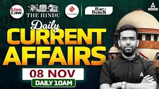08 November Daily Current Affairs 2024 For CLAT Exam | Current Affairs | CLAT Current Affairs 2025