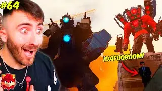 APARECE EL CREADOR DE LOS SKIBIDI TOILET DAFUQBOOM 😱 | skibidi toilet 64