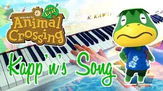 Kapp'n's Song (ANIMAL CROSSING: New Leaf) ~ Piano cover w/ Sheet music!