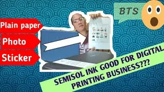 A review on the Semisol ink. Is it good for digital printing???