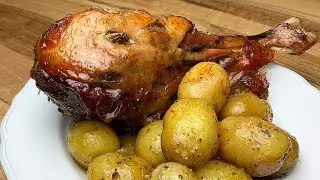 TURKEY LEG in the oven