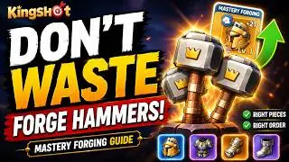 DON’T WASTE Your Forge Hammers! | Kingshot Mastery Forging Guide