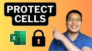 How To EASILY Lock Cells With A Password In Excel | Office 365