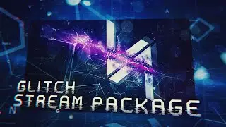Glitch Stream Overlay (FREE TWITCH BANNER)