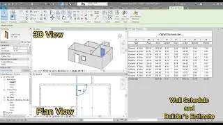 Revit Wall Material TAKEOFF