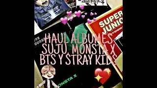 •°☆ MINI HAUL DE MIS ÁLBUMES| BTS| Stray kids| suju | monsta x