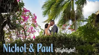 Nichol & Frank Wedding Highlight Hacienda Siesta Alegre