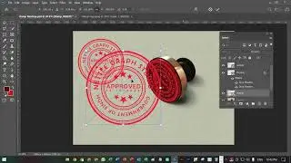 Mastering Stamp Mockup Design: 9th Session in Adobe Photoshop Tutorial | NGS Art