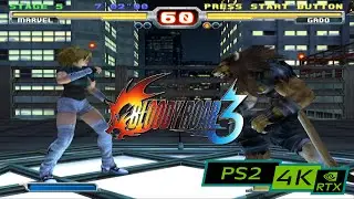 Bloody Roar 3 / RTX 3080 4K / PS2 emulator PCSX2 PC